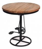 Стол круглый Secret de Maison LAMMERTAL (mod. O-254) дерево манго/металл, 80х80х84см, хела/металл натуральный