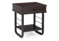 Тумба прикроватная Малгома черная / венге фото Тумба прикроватная Малгома черная / венге. Фото №1