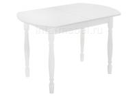Стол деревянный Риттен белый фото Стол деревянный Риттен белый. Фото №1