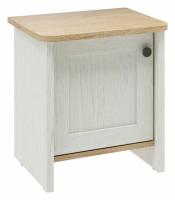 Тифани СТЛ.305.10 Тумба прикроватная Дуб небраска/Белый фото Тифани СТЛ.305.10 Тумба прикроватная Дуб небраска/Белый