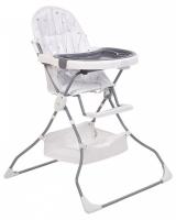 Стул для кормления Polini Kids 252, белый фото Стул для кормления Polini Kids 252, белый. Фото №1