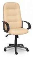 Компьютерное кресло DEVON кож/зам, бежевый/бежевый перфор., 36-34/36-34/06  id - 9042 Компьютерное кресло DEVON кож/зам, бежевый/бежевый перфор., 36-34/36-34/06  id - 9042. Фото №1
