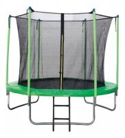 Батут AL-in305 3050 мм, зеленый, черный