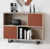 Узкая тумба NORA 3009.2 Almendra/Teja фото Узкая тумба NORA 3009.2 Almendra/Teja. Фото №1