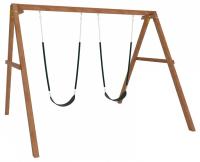 Качели детские Р911-27, коричневый фото Качели детские Р911-27, коричневый. Фото №1