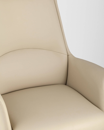 Кресло руководителя TopChairs Viking бежевое. Фото №9