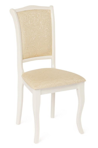 Стул с мягким сиденьем Опера (Opera) (Слоновая кость). Фото №1