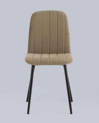 Стул Easy велюр капучино. Фото