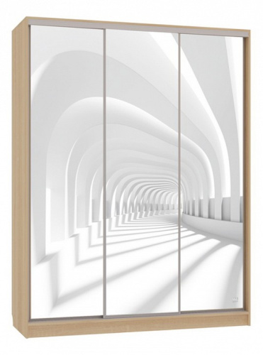 Бассо 7-600 58 (полки слева) дуб сонома. Фото №1