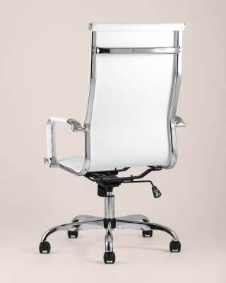 Кресло руководителя TopChairs City белое. Фото №5