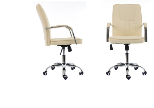 Стул Компьютерное кресло Nadir бежевое. Фото №2