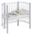 Кроватка Polini kids Simple 120, белый. Фото №3