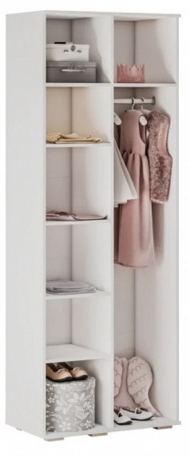 Шкаф платяной Трио,белый. Фото №3