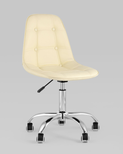 Стул офисный Тейлор экокожа бежевый. Фото №3