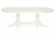 Стол обеденный LORENZO (Лоренцо) дерево гевея/мдф, 1067x1600+457x760см, pure white (402). Фото №2