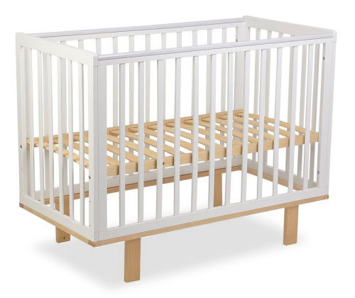 Кроватка Polini Kids Simple 340, белый. Фото №1