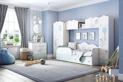 Бонни Полка белый рамух/Кэнди. Фото №2