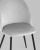 Стул Lilly велюр серебристый. Фото №9