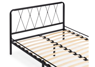 Кровать Иоханна 18 120х200 черная. Фото №4