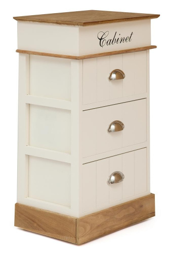 Тумба Secret De Maison Cabinet (Кабинет) HX14-120 с 3-мя ящиками (Белый). Фото №1