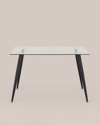 Стол Освальд 120х80 черные ножки. Фото