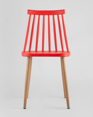 Стул Морган пластиковый красный фото Стул Морган пластиковый красный. Фото №4