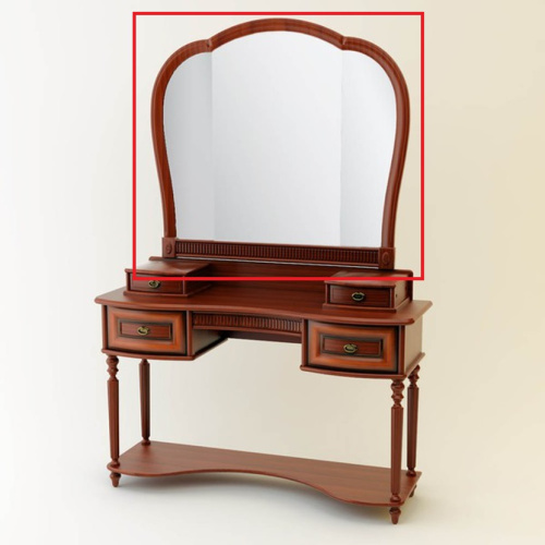 Зеркало в окладе Милан-21. Фото №1