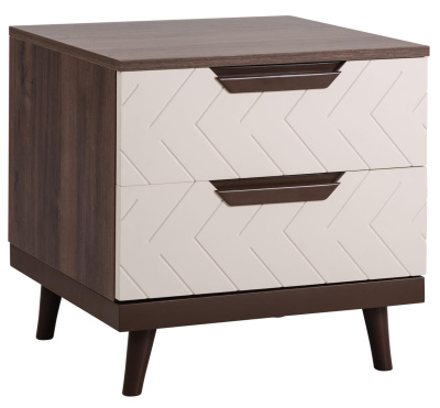 Тумба прикроватная Сканди Бежевый фото Тумба прикроватная Сканди Бежевый. Фото №2