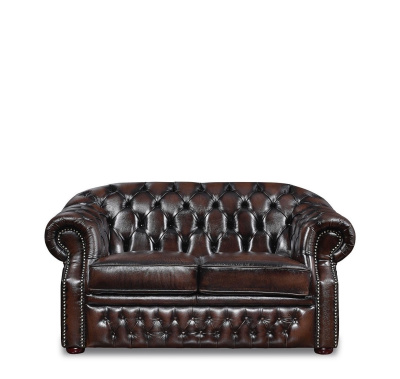 Диван B-128 лавсит (2-х местный) коричневый. Фото №3