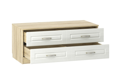 НМ 040.48 Ф Оливия Тумба ТВА Белое дерево, Дуб Сонома. Фото №2