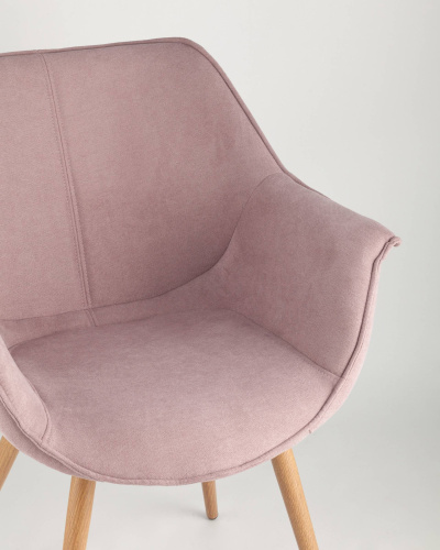 Стул Джулиан розовый. Фото №9