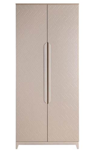 Шкаф двухстворчатый Сканди Жемчужно-белый. Фото №4