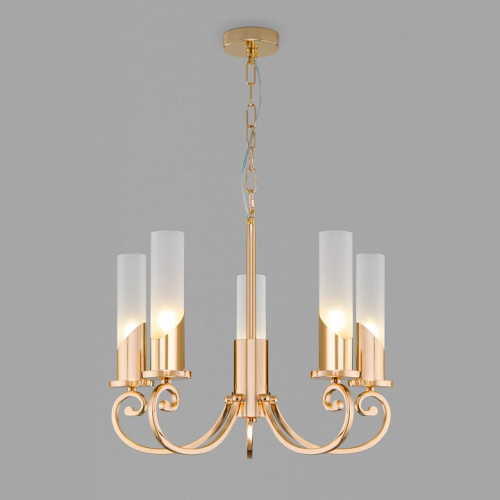 Подвесная люстра Eurosvet Banci 60117/5 золото. Фото №2