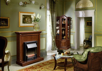 Тумба-портал для камина Рубин-ММ ВМФ-6507-ММ. Фото