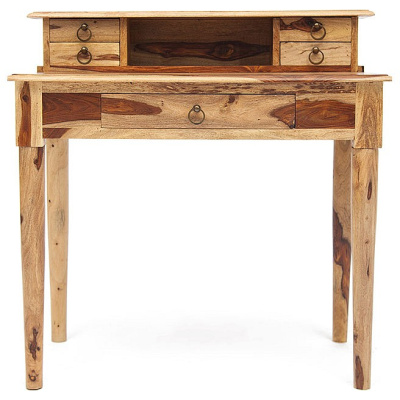 Стол-бюро Бомбей – 4662, палисандр, 122*57*97, Natural (натуральный) фото Стол-бюро Бомбей – 4662, палисандр, 122*57*97, Natural (натуральный). Фото №2