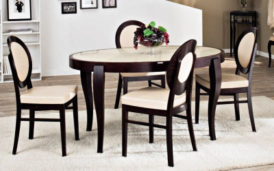 Стол  Элис 140/90-ОВК. Фото