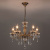 Подвесная люстра Eurosvet Elisha 3281/5 античная бронза/прозрачный хрусталь Strotskis фото Подвесная люстра Eurosvet Elisha 3281/5 античная бронза/прозрачный хрусталь Strotskis. Фото №2