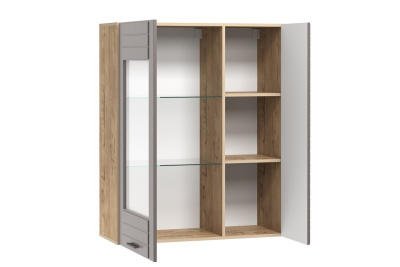 Шкаф навесной Livorno,НМ 011.29,  Софт Графит, Дуб Бунратти. Фото