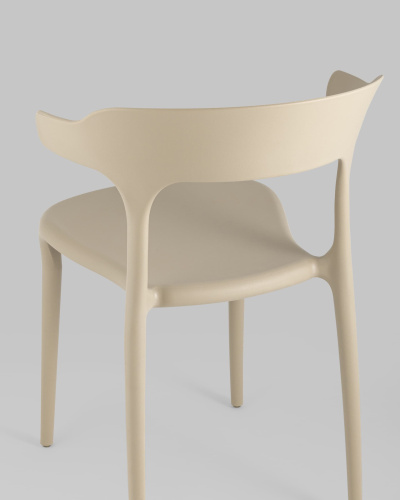 Стул Neo пластик бежевый. Фото №8