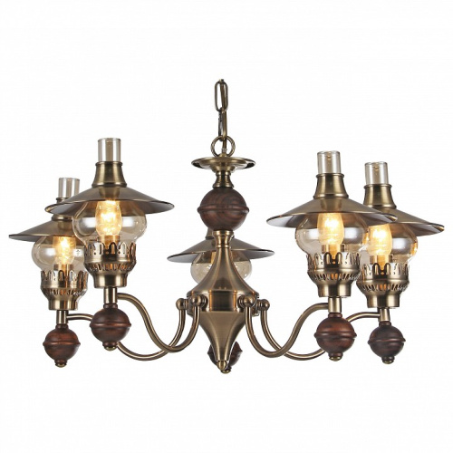 Подвесная люстра Arte Lamp Trattoria A5664LM-5AB. Фото №1