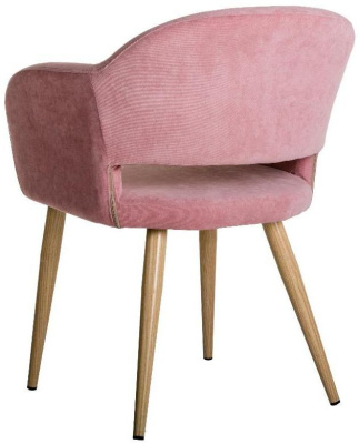 Кресло Oscar Розов/Натуральный Дуб. Фото №5