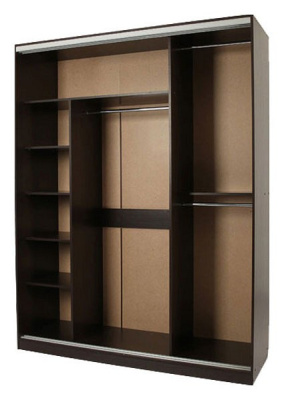 Бассо 5-600* (полки слева) венге. Фото №2