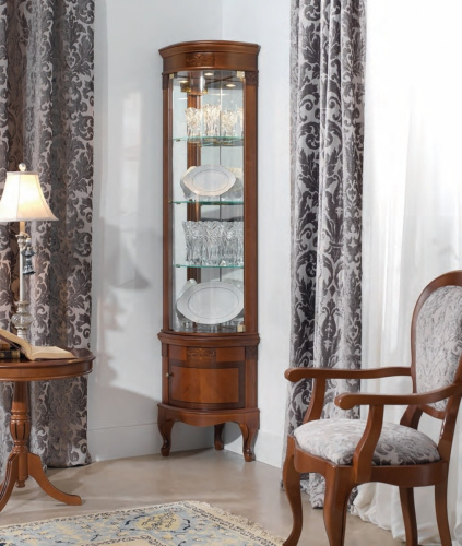 Угловая витрина 808.001.P + 888.000.P. Фото №1