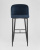 Стул барный Оскар велюр сине-зеленый. Фото №4