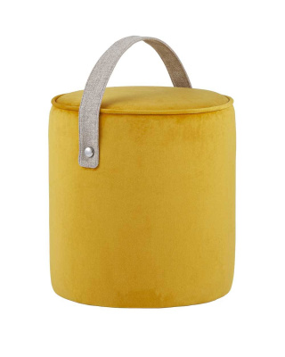 Пуф Джерри велюр оранжевый фото Пуф Джерри велюр оранжевый. Фото №2