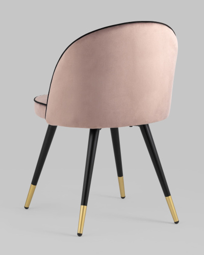 Стул Gabi LUX велюр розовый. Фото №7