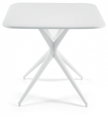 Стол KNORR (mod. TT73) пластик, 83х83х76 см, белый. Фото