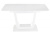 Стол стеклянный Vlinder 140 super white. Фото №3