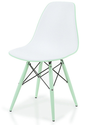 Стул ESF DC231A зеленый/белый. Фото №3