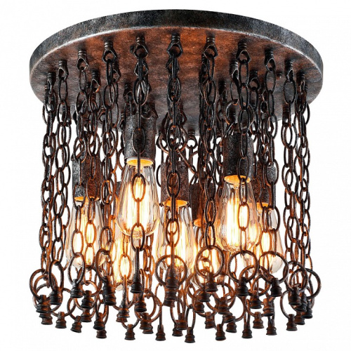 Потолочная люстра Lussole Selden GRLSP-9800. Фото №1